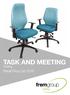 TASK AND MEETING. Seating