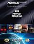 Innovative Lighting and Electronic Solutions 2016 PRODUCT CATALOGUE