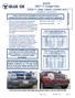 BX Dodge Nitro Jeep Liberty Limited 4x4 Installation Instructions