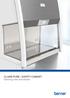CLAIRE PURE - SAFETY CABINET Setting new standards