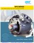 Springer Pumps, LLC Tel: / Fax: SPS SERIES. Low shear pumps: from low to extreme viscosity