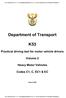 Department of Transport K53