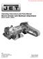Operating Instructions and Parts Manual Bench Grinder with Multitool Attachment Models JBGM-6, JBGM-8
