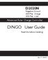 D2020N. Negative Ground 20A Max. Charge 20A Max. Load. Advanced Solar Charge Controller. DINGO User Guide. Read this before installing. Ver 1.