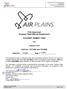 FAA Approved Airplane Flight Manual Supplement