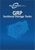 GRP SECTIONAL COLD WATER STORAGE TANKS (STANDARD & L SHAPED)