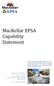 MacKellar EPSA Capability Statement