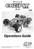 Operations Guide RTR. Not responsible for errors. All prices subject to change without notice.