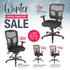 Winter SALE. 249 CoolMesh Multi-Function Task Black Mesh with Black Fabric Seat. Model No. 7754S List $480. Selling 249 $ OFFICE FURNITURE.