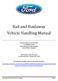 Rail and Haulaway Vehicle Handling Manual