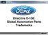 Directive E-108: Global Automotive Parts Trademarks