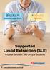 Supported Liquid Extraction (SLE)
