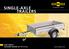 SINgLE-AxLE TRAILERS SERIES TRAILERS RANgE UP TO 3.5 to.  Illustrations may contain special equipment /