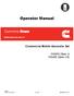 Operator Manual. Commercial Mobile Generator Set. HGJAD (Spec J) HGJAE (Spec J-K) English Original Instructions A035D007 (Issue 7)