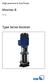 High-pressure In-line Pump. Movitec B. 50 Hz. Type Series Booklet