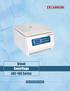Blood Centrifuge LBC-100 Series. Labocon Scientific Limited