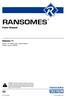 RANSOMES. Parts Manual. Matador 71 RANSOMES. Series: YR- Engine type: Kubota GS200 Product codes: LDD080