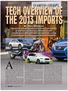TECH OVERVIEW OF THE 2013 IMPORTS