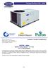 50TCM 60Hz Nominal Cooling Capacity Tons HFC R - 410A Refrigerant