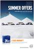 2017 SUMMER OFFERS 2 YEARS WARRANTY* Look after your truck this Summer. From 1st October 2017 to 31st January 2018