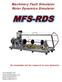 Machinery Fault Simulator Rotor Dynamics Simulator An invaluable tool for research in rotor dynamics