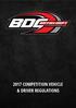 2016 BDC & IADC MEDIA RULE BOOK 2017 COMPETITION VEHICLE & DRIVER REGULATIONS 2017 COMPETITION VEHICLE & DRIVER REGULATIONS