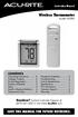 Wireless Thermometer model 00380