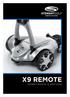X9 REMOTE OWNER S MANUAL & USER GUIDE