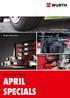 Tyre Maintenance Range. The New System Case Brake Protection HT. Auto Electrical. Auto, Cargo, Mining APRIL SPECIALS