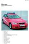 Rescue manual BMW. Information for emergency service personnel January 2015
