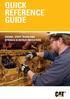 QUICK REFERENCE GUIDE ENGINE, DRIVE TRAIN AND HYDRAULIC REPAIR INDICATORS
