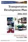 Santa Clarita Transportation Development Plan