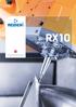 RX10. 5-axis machining center a system developed for high performance. Machine tool manufacturer