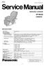 EP-MA50 CANADA MASSAGE LOUNGER SPECIFICATIONS EP-MA50 ORDER NO. HPD0904C03C1