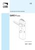 AUTOMATION FOR STREET BARRIERS GARD 4 SERIES INSTALLATION MANUAL G G4041I