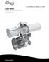 TECHNICAL BULLETIN. Valbart TMCBV Trunnion-Mounted Control Ball Valve. Experience In Motion. Experience in Motion FCD VBENTB AQ 05/14