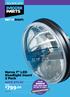 JUL/AUG Narva 7 LED Headlight Insert 2 Pack SAVE $73.65 PLUS BONUS LED LIGHT BAR VALUED AT $280 RRP NOW PR0 BR9220