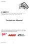 CARFIT Helping Mature Drivers Find Their Perfect Fit. Technician Manual