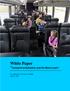 White Paper. Compartmentalization and the Motorcoach