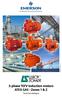 4428 en / a. 3-phase TEFV induction motors ATEX GAS - Zones 1 & 2. Technical catalogue