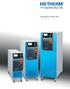 Temperature Control Units. Product Catalogue
