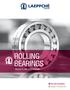 ROLLING BEARINGS PRODUCTS AND CONSULTATION.