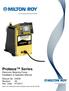 Proteus Series Electronic Metering Pump Installation & Operation Manual Manual No.: Revision : 02 Rev. Date : 07/2017