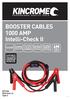 BOOSTER CABLES 1000 AMP Intelli-Check II