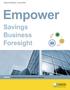 Second Edition, June Empower. Savings Business Foresight. Office. Energy Management Solutions Guide and Incentives Application