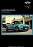 Contents A-Z OWNER'S MANUAL. MINI CONVERTIBLE. Online Edition for Part no II/16