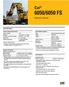 6050/6050 FS. Cat. Hydraulic Shovel. Specifications. Electrical System (diesel drive) System voltage 6 x 210 Ah - 12 V each