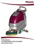 Parts Manual E17/E20 Electric Floor Scrubber Disc Brush Drive