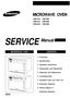 SERVICE. Manual MICROWAVE OVEN CM1319 / CM1329 CM1619 / CM1629 CM1919 / CM1929 SESC. 1. Precaution. 2. Specifications. 3. Operating Instructions
