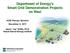 Department of Energy s Smart Grid Demonstration Projects on Maui